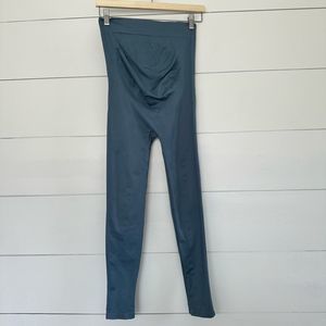 Blanqi Blue Maternity Everyday Leggings Size Medium